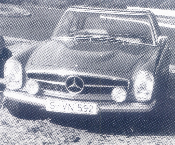 Mercedes 280 SL Pagode mit 6,3 Liter Motor